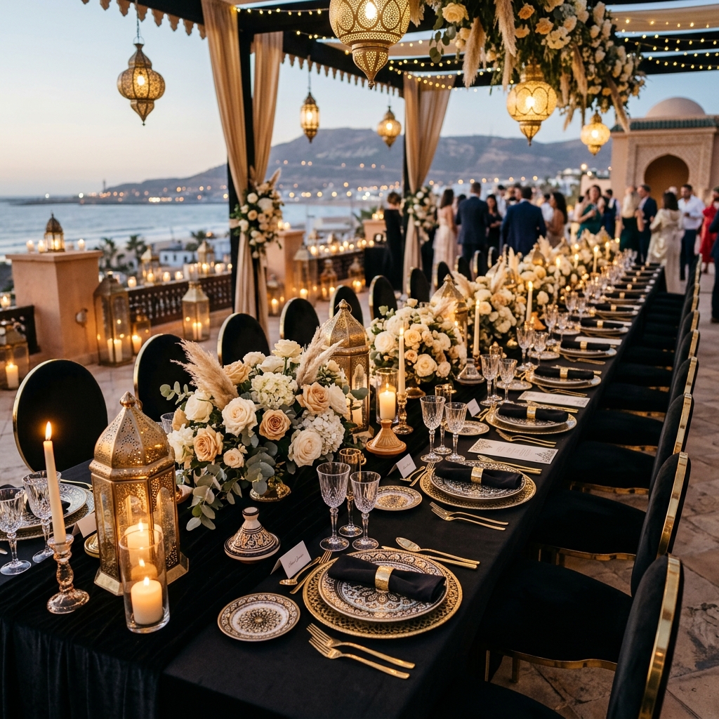 Mariage marocain de luxe organisé par Traiteur de Agadir