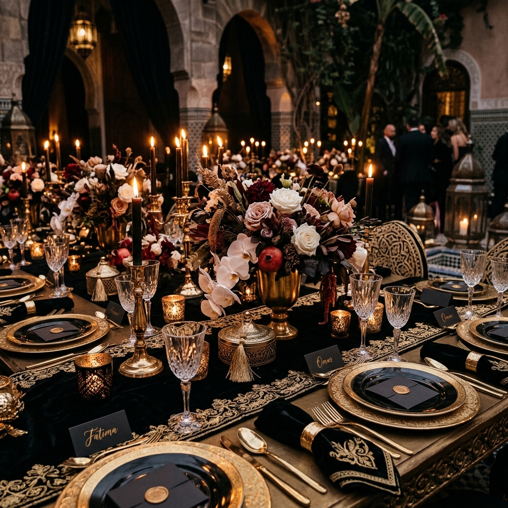 traiteur mariage Agadir avec menu marocain traditionnel